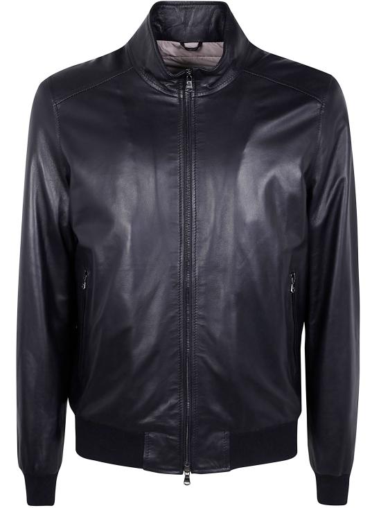 25FW 발바 바이커 자켓 DAKOTA 51205 99 BLACK - BARBA