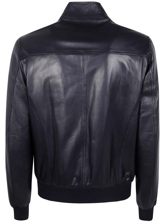 25FW 발바 바이커 자켓 DAKOTA 51205 99 BLACK - BARBA