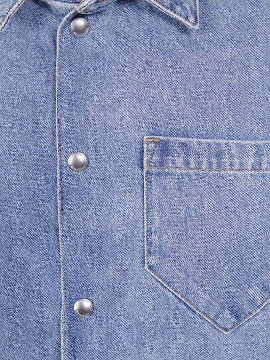 25FW 세븐포올맨카인드 반팔 셔츠 7TI10E35 U71DS BLUE - 7 FOR ALL MANKIND