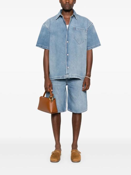 25FW 세븐포올맨카인드 반팔 셔츠 7TI10E35 U71DS BLUE - 7 FOR ALL MANKIND