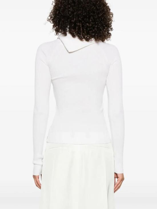 25FW 막스마라 스포츠막스 터틀넥 2522366022600 001 WHITE - SPORTMAX