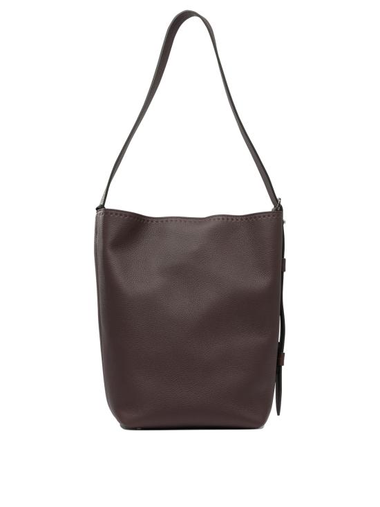 25FW 막스마라 아르케티포 레더 스몰 핸드백 2524516021ARCHETIPO1SV2004 Bordeaux - MAX MARA
