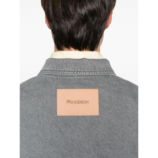 25FW JW앤더슨 폴로 티셔츠 DS0014 PG1837 906 GREY - JW ANDERSON