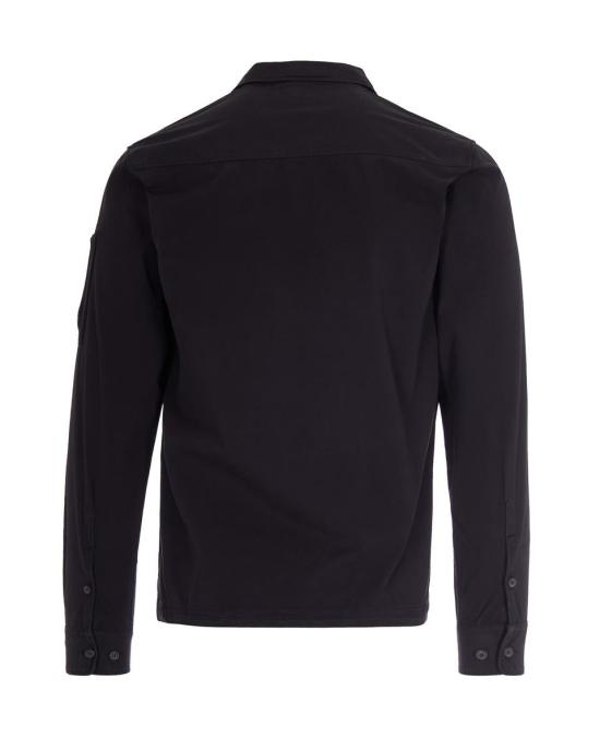 26SS 씨피 컴퍼니 오가닉 개버딘 지퍼 셔츠 RCCMOS705A110143G999 Black - C.P. COMPANY