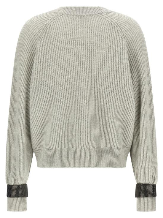 25FW 브루넬로 쿠치넬리 가디건 M12723306C2719 GRAY - BRUNELLO CUCINELLI