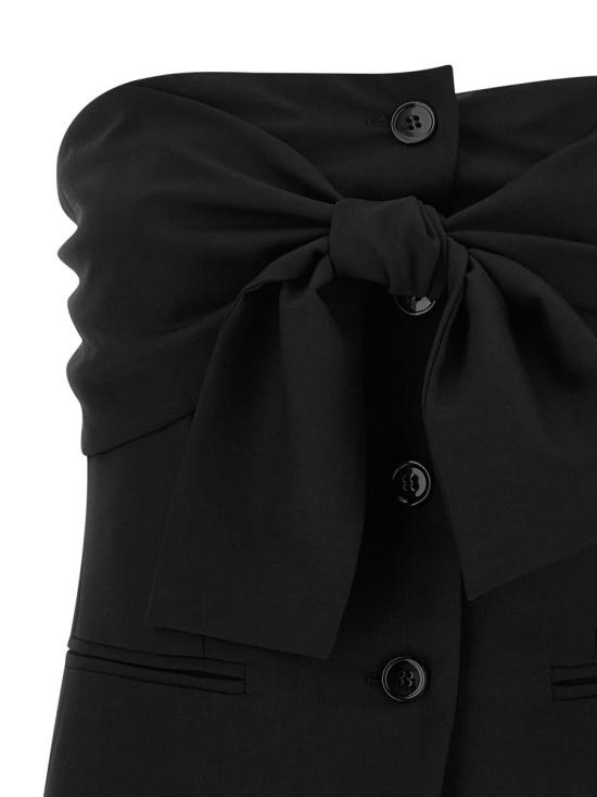 25FW 막스마라 민소매 티셔츠 2521166031600004 Black - MAX MARA