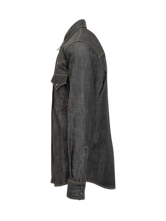 25FW 디스퀘어드2 긴팔 셔츠 S71DM0810S30357 900 Black - DSQUARED2