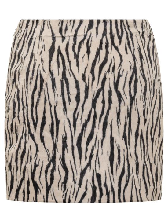 25FW 로테이트 숏 스커트 114247858 858 EGRET COMB - ROTATE