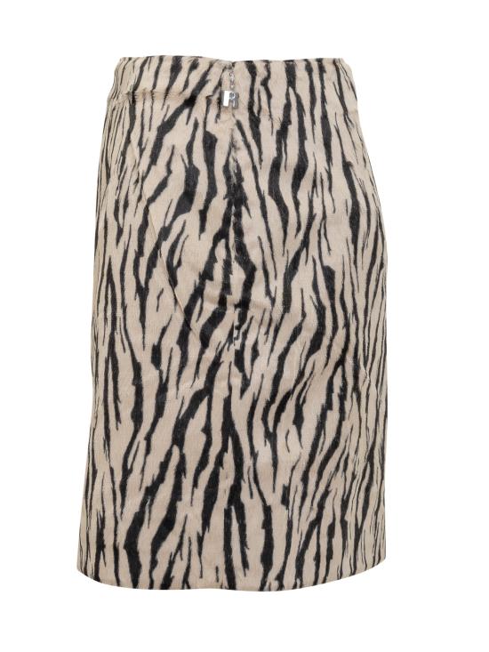 25FW 로테이트 숏 스커트 114247858 858 EGRET COMB - ROTATE