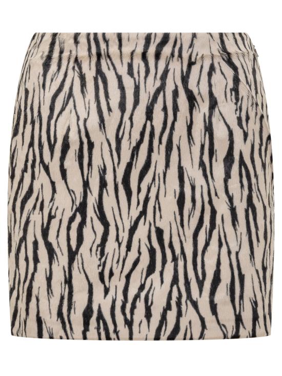 25FW 로테이트 숏 스커트 114247858 858 EGRET COMB