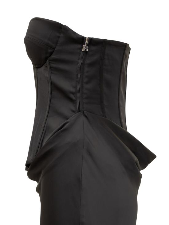 25FW 로테이트 롱 원피스 114330100 100 BLACK - ROTATE