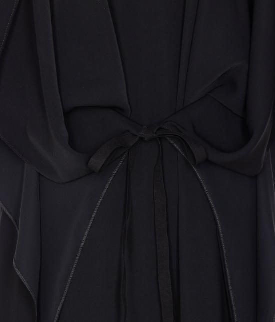 25FW MM6 메종마르지엘라 미디 원피스 S52DD0069 S43455900 Black - MM6 MAISON MARGIELA