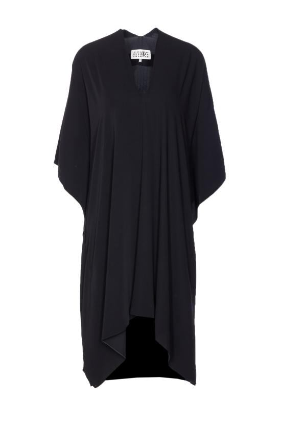 25FW MM6 메종마르지엘라 미디 원피스 S52DD0069 S43455900 Black