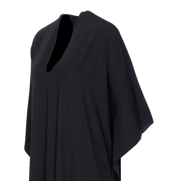 25FW MM6 메종마르지엘라 미디 원피스 S52DD0069 S43455900 Black - MM6 MAISON MARGIELA