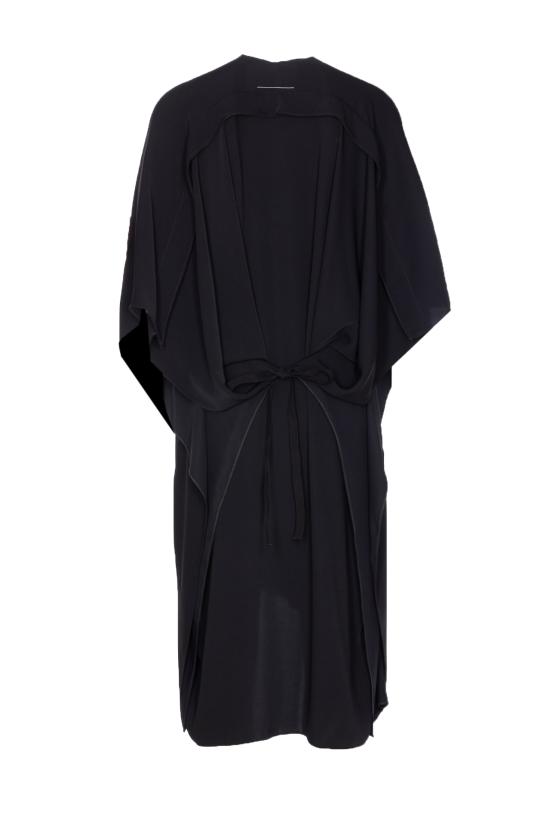 25FW MM6 메종마르지엘라 미디 원피스 S52DD0069 S43455900 Black - MM6 MAISON MARGIELA