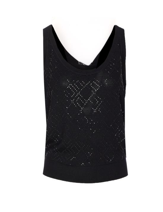 25FW 엘리자베타프랜치 민소매 티셔츠 TK59B56E2 188 Black