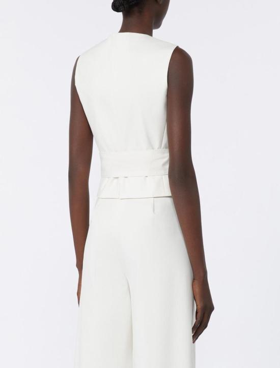 25FW 막스마라 베스트 2521156011600005 WHITE - MAX MARA