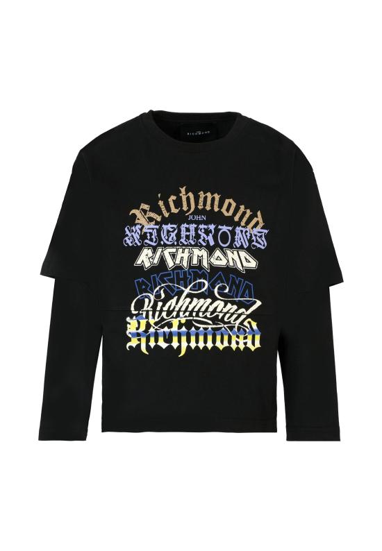 25FW [키즈] 리치몬드 티셔츠 RBA25200TS BLACK