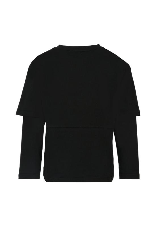 25FW [키즈] 리치몬드 티셔츠 RBA25200TS BLACK - RICHMOND