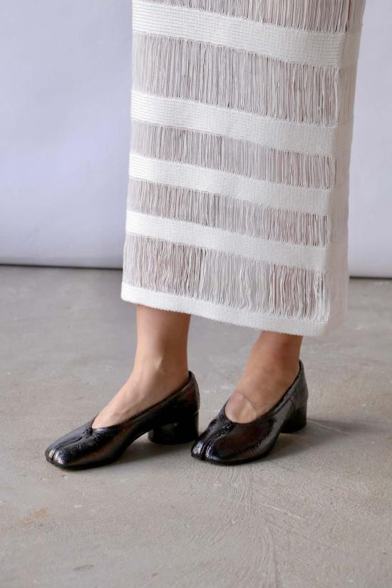  마리아 맥마누스 롱 스커트 마리아 맥 마누스 플로트  밀크 화이트 - MARIA MCMANUS