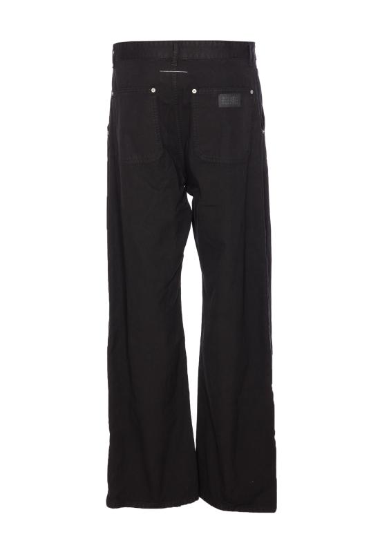 25FW MM6 메종마르지엘라 데님 팬츠 SH2LA0044 S78548900 Black - MM6 MAISON MARGIELA