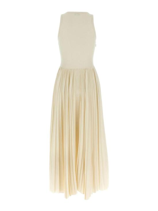  알렉산더 맥퀸 미디 스커트 814517QLAED9015 White - ALEXANDER MCQUEEN