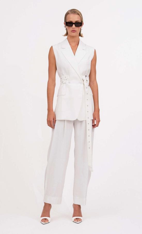  논살란트 레이블 베스트 논샬란트 라벨 마리  화이트 - NONCHALANT LABEL