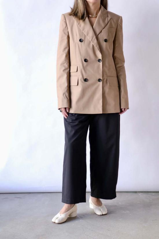  마리아 맥마누스 수트 자켓 마리아 맥 마누스 빌렛 더블 브레스티드 블레이저 월넛 - MARIA MCMANUS