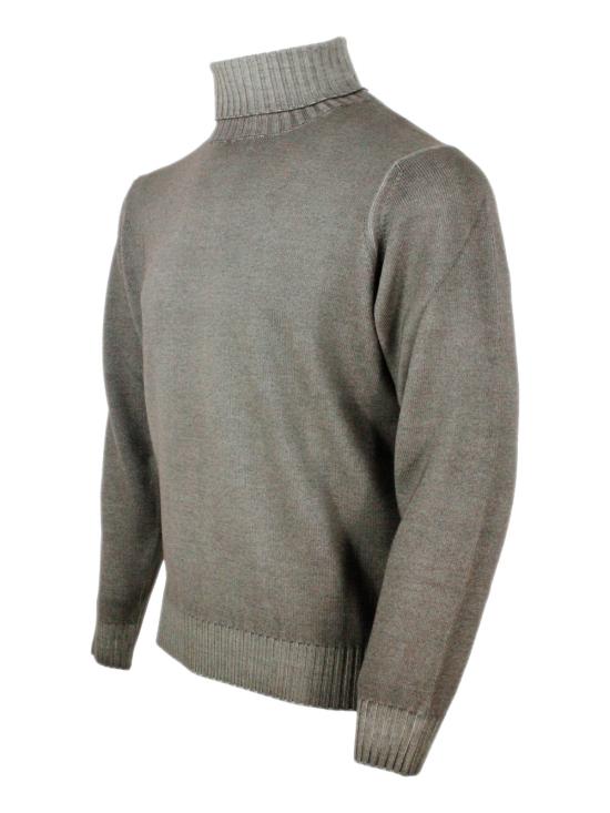 25FW 필리포 드 로렌티스 터틀넥 DV3MLWM10RV 940 Nuvola topo - FILIPPO DE LAURENTIIS