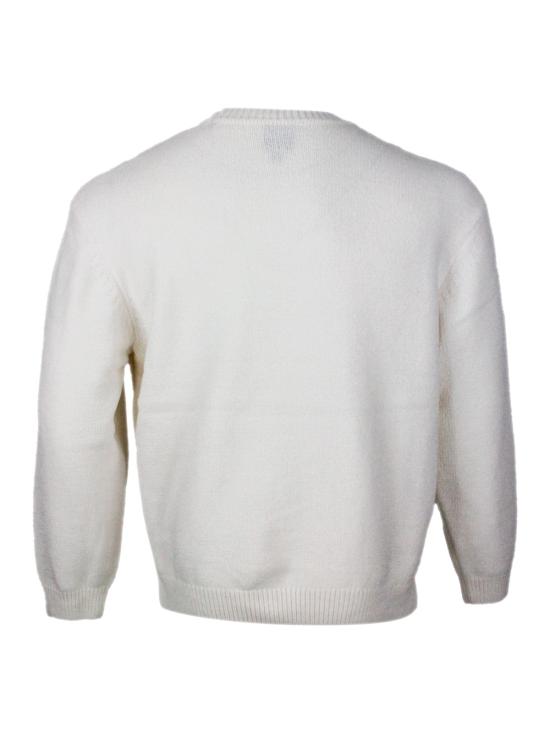 25FW 알마니 스웨터 XW001331AF13776 U0009 Beige - ARMANI