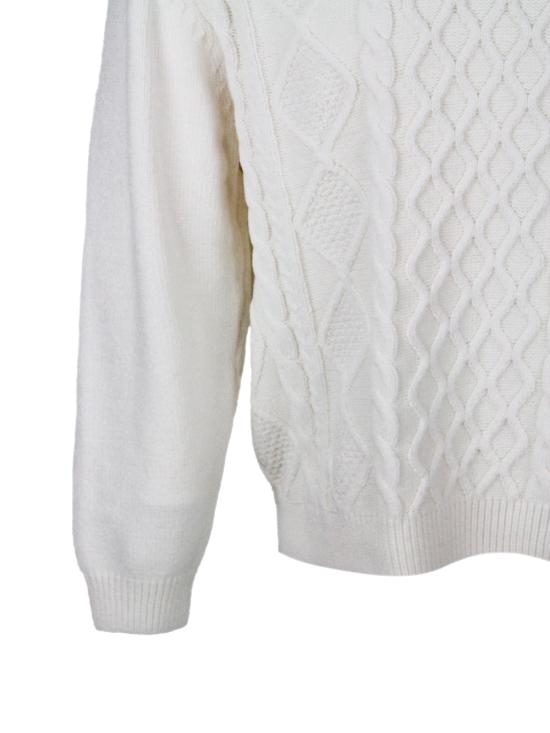 25FW 알마니 스웨터 XW001331AF13776 U0009 Beige - ARMANI