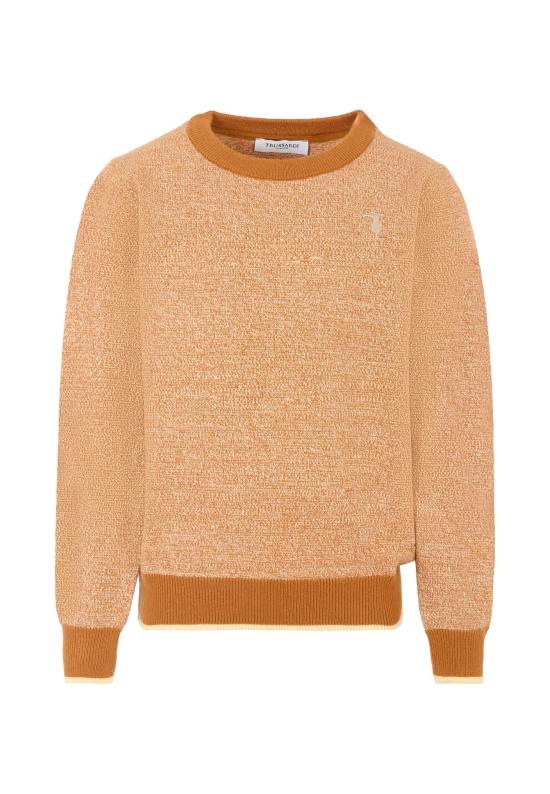 25FW [키즈] 트루사르디 캐시미어 니트 TBA25049MA ROASTED PECAN BROWN