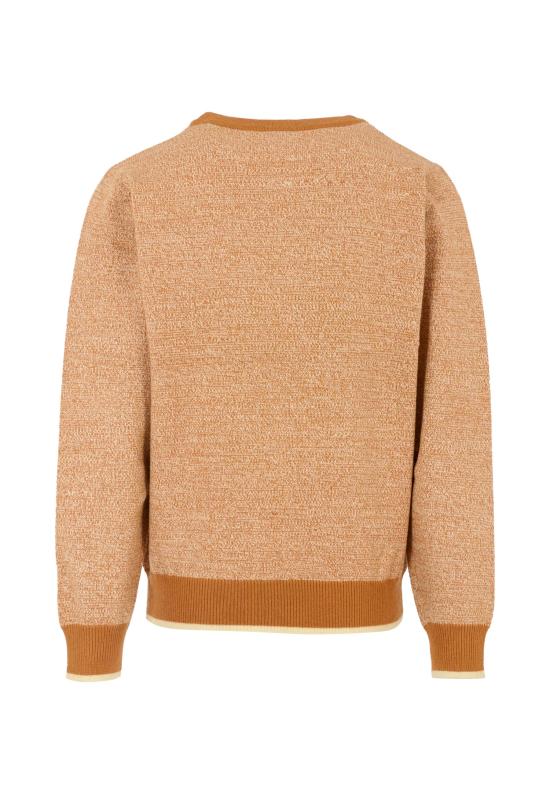 25FW [키즈] 트루사르디 캐시미어 니트 TBA25049MA ROASTED PECAN BROWN - TRUSSARDI