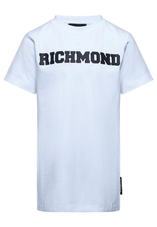 25FW [키즈] 리치몬드 티셔츠 RBA25115TS WHITE - RICHMOND