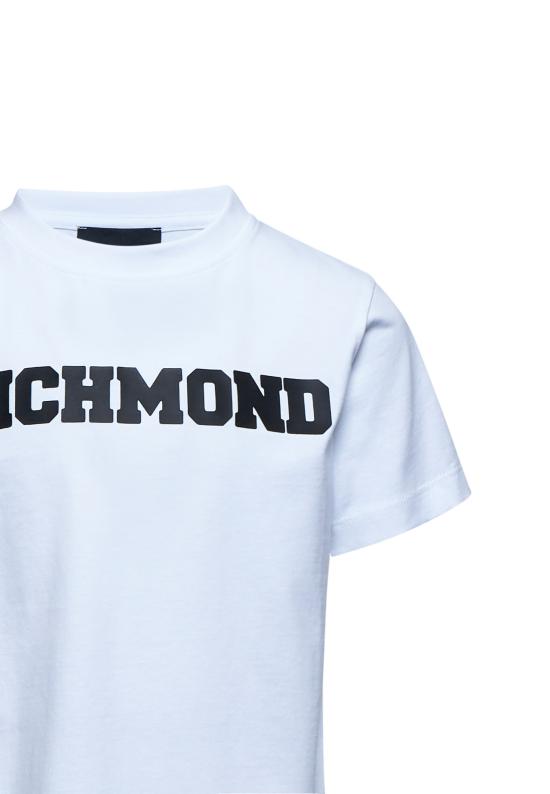 25FW [키즈] 리치몬드 티셔츠 RBA25115TS WHITE - RICHMOND