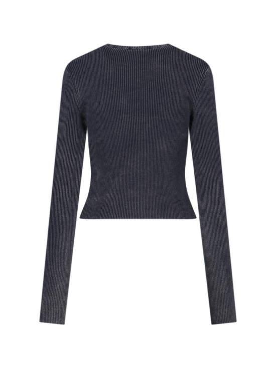 25FW 디젤 긴팔 티셔츠 A14810 0AKBQ 900 Black - DIESEL