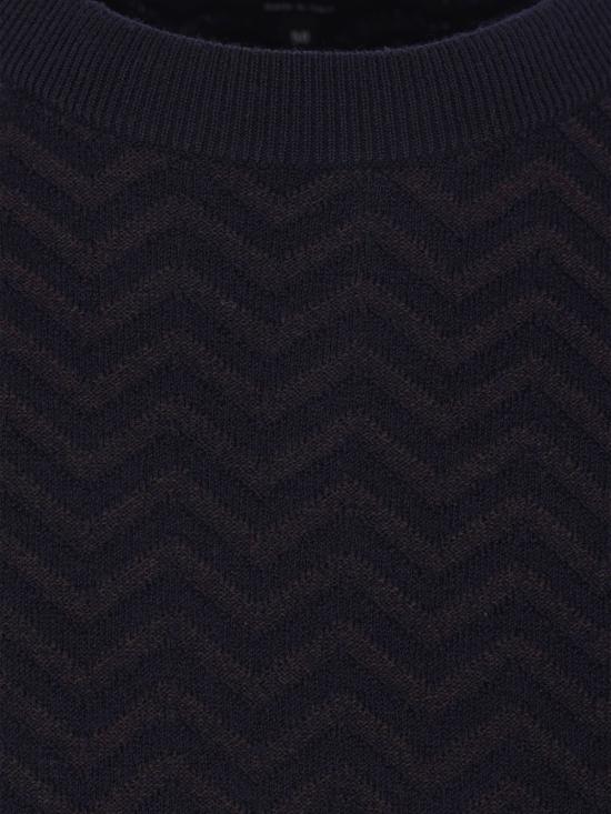 25FW 조르지오 아르마니 스웨터 GM001957 AF19069FB016 Blue - GIORGIO ARMANI