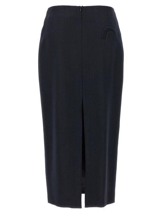 25FW 블레이즈 미디 스커트 SKLSK01MNENB01 Blue - BLAZE