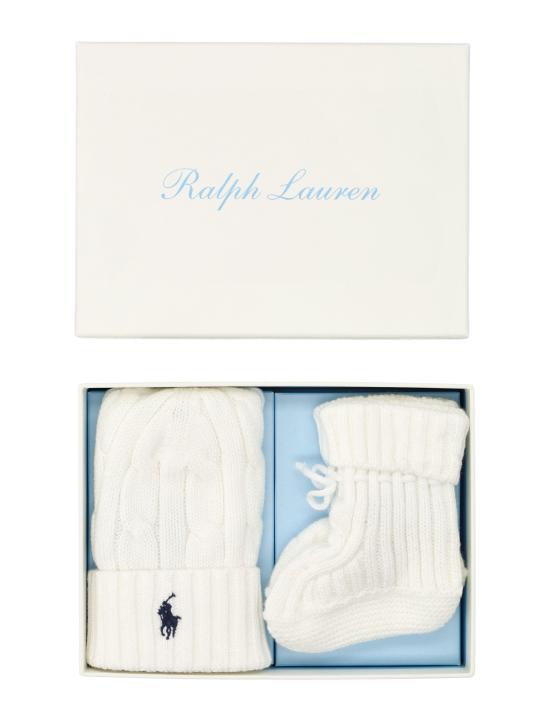 25FW [키즈] 폴로 랄프로렌 캐주얼 세트 P01426 003 Bianco