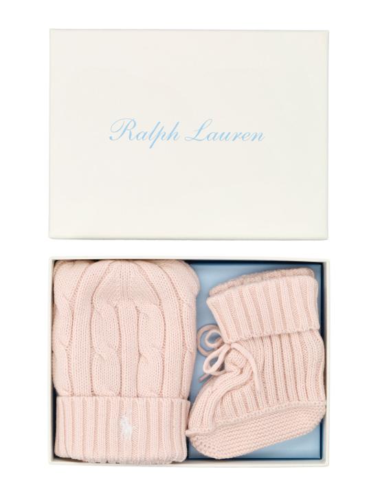 25FW [키즈] 폴로 랄프로렌 캐주얼 세트 P01426 002 Rosa