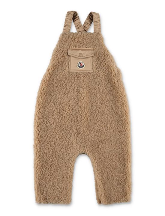 25FW [주니어] 몽클레어 오버롤 K29518M0000689A3X 239 BEIGE - MONCLER