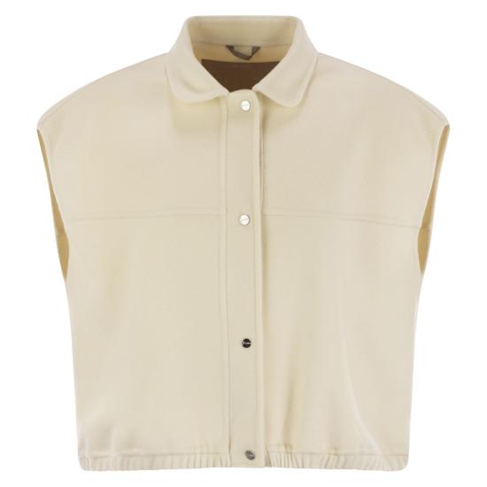 25FW 에르노 베스트 GI00037DR NATURAL