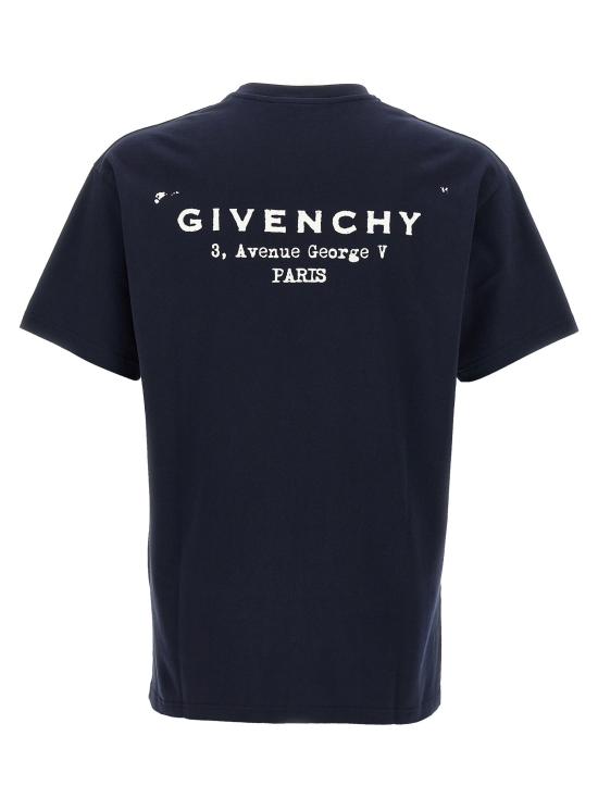 25FW 지방시 반팔 티셔츠 BM71NK3YRJ499 - GIVENCHY