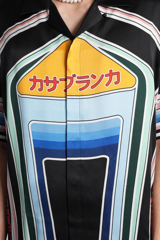 25FW 카사블랑카 반팔 셔츠 423524 MPF25 SH 003 MULTICOLOR - CASABLANCA