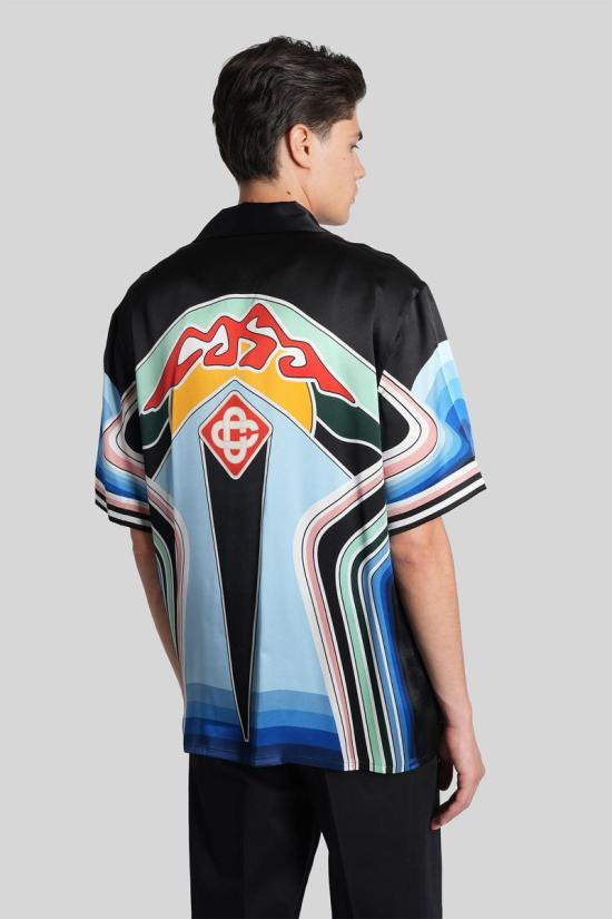 25FW 카사블랑카 반팔 셔츠 423524 MPF25 SH 003 MULTICOLOR - CASABLANCA