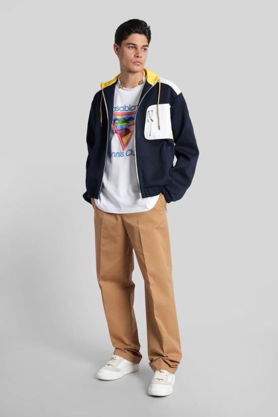 25FW 카사블랑카 자켓 422833 MPF25 JK 389 BLUE - CASABLANCA