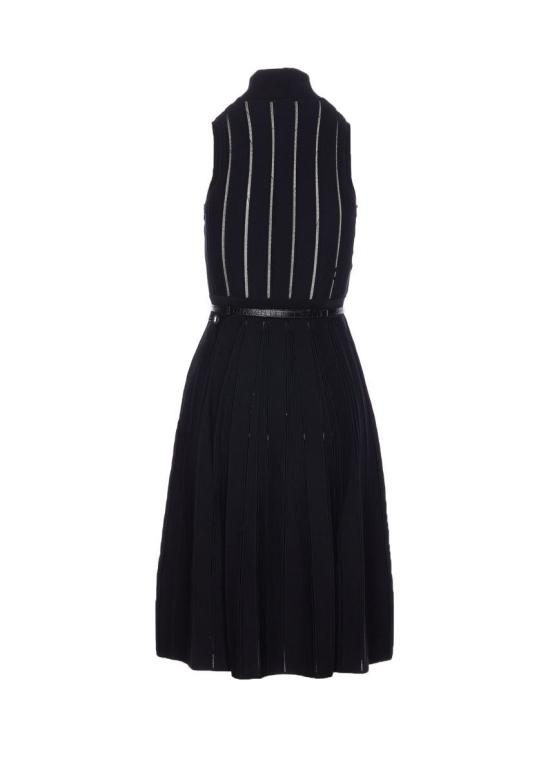 25FW 엘리자베타프랜치 롱 원피스 AM02S56E2110 Black - ELISABETTA FRANCHI