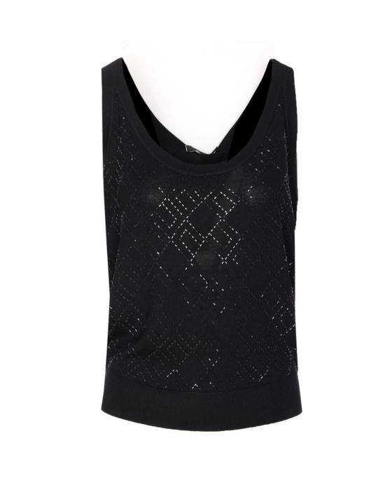 25FW 엘리자베타프랜치 민소매 티셔츠 TK59B56E2188 Black