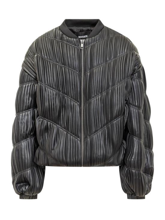 25FW 로테이트 바이 크리스텐슨 숏패딩 115038100 100 Black