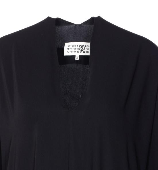 25FW MM6 메종마르지엘라 원피스 S52DD0069S43455900 Black - MM6 MAISON MARGIELA